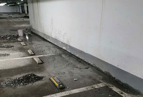 南昌地下室墙体交接缝堵漏