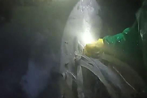 南昌消防水池堵漏现场